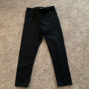 Express EXP Core XS Cropped Leggings, Black
